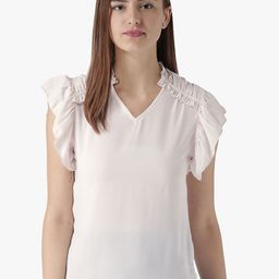 DODO & MOA Georgette Styled Back Top-picture-3