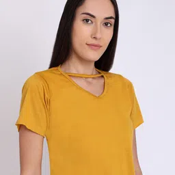 CHIMPAAANZEE V-Neck Crop Top image 2