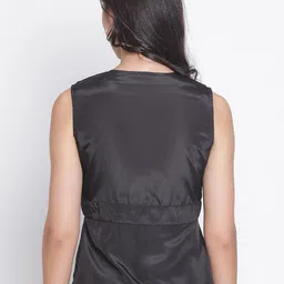 DRAAX Fashions V-Neck Wrap Top image 5