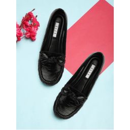 ELLE Black Women Slip On Loafers-picture-24