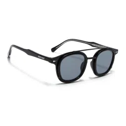 Voyage Wayfarer Sunglasses for Men & Women (Grey Lens|Black Frame)-picture-10