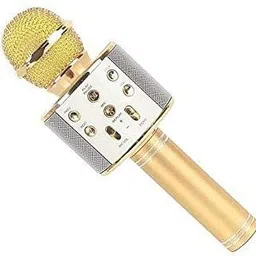 seraphic Wireless Karaoke Mic Bluetooth Singing Microphone With Audio Recording Speaker Microphone image 3