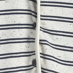 MINI KLUB Boys Grey & Black Striped Lightweight Hooded Tailored Jacket image 4