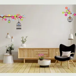 RANGOLI Assorted Bird House Self Adhesive Wall Sticker image 3