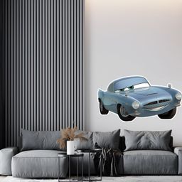Wallpics Blue & White Printed Waterproof Wall Sticker-picture-43