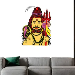 Wallpics Red & Black Printed Waterproof Wall Sticker-image-7