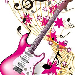 Wallpics Pink & Yellow Printed Self-Adhesive Waterproof Wallpaper-picture-7