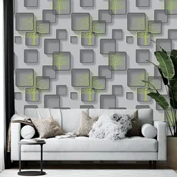 Wallpics Grey Melange Printed Self-Adhesive Wallpaper-picture-10