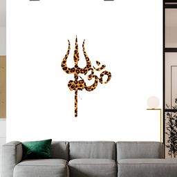 Wallpics Brown & Black Religious Printed Water Proof Wall Sticker-picture-14