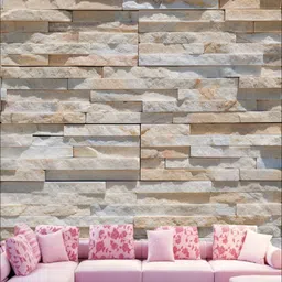 Aura Beige & Grey  Self Adhesive 3D Printed Wall Sticker-picture-29