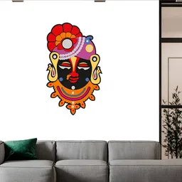 Wallpics Black & Red Religious Printed Water Proof Wall Sticker-picture-26