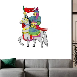 Wallpics Grey & Green Printed Waterproof Wall Sticker-image-99
