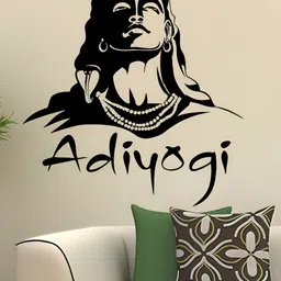 Wallpics Black Printed Water Resistant Wall Sticker-image-73