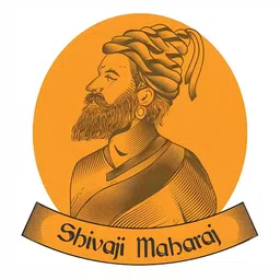 Wallpics Orange & Black Chatrapathi Shivaji Printed Waterproof Wall Sticker-picture-19