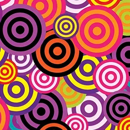 Wallpics Purple & Orange-Coloured Printed Decorative Wallpaper-image-36