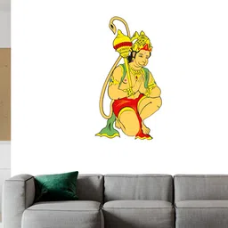 Wallpics Yellow & Red Printed Waterproof Wall Sticker-image-65