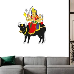 Wallpics Black & Red Printed Waterproof Wall Sticker-image-79