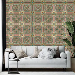 Wallpics Green Printed Self-Adhesive Wallpaper-picture-35