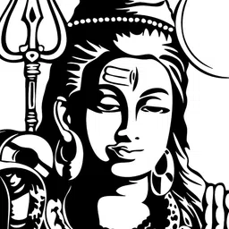 Wallpics White & Black Religious Printed Waterproof Wall Sticker-picture-24