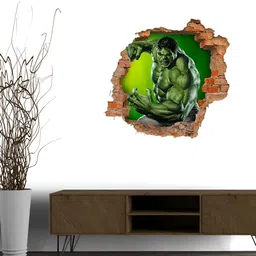 Wallpics Green Printed Water-Proof Wall Sticker-picture-11