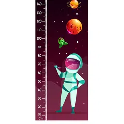 WENS Multicoloured Space Height Measurement Removable Wall Sticker-picture-33