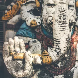 Wallpics Brown & Grey Religious Printed Self Adhesive Wall Stickers-picture-40