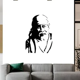 Wallpics Black & White Printed Waterproof Self-Adhesive Wall Sticker-picture-19