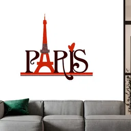 Wallpics Black & Red Printed Waterproof Wall Sticker-picture-41