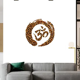 Wallpics Orange-Coloured & Black Printed Self-Adhesive Wallpaper-image-24