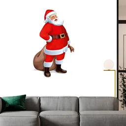 Wallpics White & Red Printed Self-Adhesive Waterproof Wallpaper-image-63