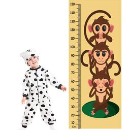 WENS Monkeys Height Measurement Removable Wall Sticker-picture-41