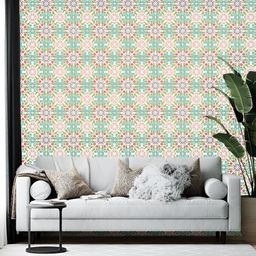 Wallpics White & Blue Printed Self-Adhesive Wallpaper-picture-24
