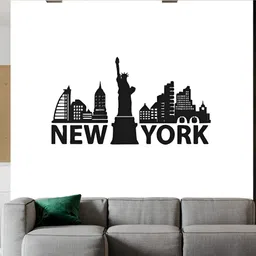 Wallpics Black Printed Waterproof Wall Sticker-image-62