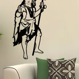 Wallpics Black Religious Printed Waterproof Wall Sticker-picture-25