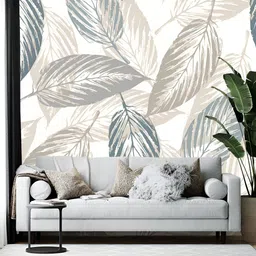 Wallpics White & Grey Printed Wallpaper-picture-30