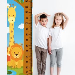 WENS Kids Multicoloured Jungle Height Chart Vinyl Wall Sticker-picture-29