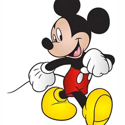 Wallpics White & Red Mickey Mouse Printed Waterproof Wall Sticker-picture-33