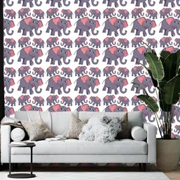 Wallpics Grey & White Printed Self-Adhesive Wallpaper-picture-24