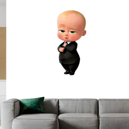 Wallpics Black Printed Waterproof Wall Sticker-image-56