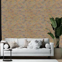 Wallpics Brown & Grey Geometric Printed Self Adhesive Wall Sticker-image-76
