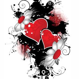 Wallpics Black & Red Printed Self-Adhesive Waterproof Wallpaper-picture-25