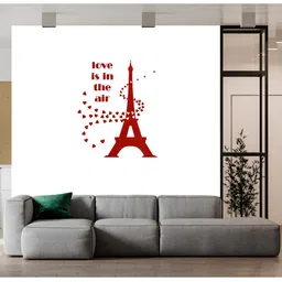 Wallpics Red Typography Printed Waterproof Wall Sticker-picture-22