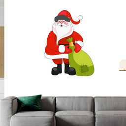 Wallpics Red & Green Printed Waterproof Wall Sticker-picture-36
