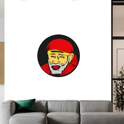Wallpics Red & Yellow Printed Waterproof Wall Sticker-picture-6