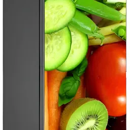 Wallpics Red & Green Fruits Printed Waterproof Fridge Sticker-image-33