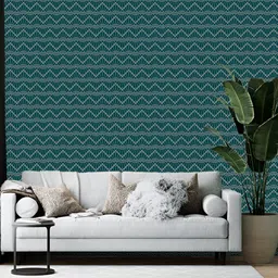 Wallpics Green Printed Self-Adhesive Wallpaper-image-78