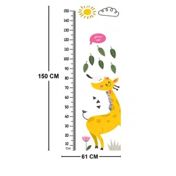 WENS Giraffe Height Measurement Removable Wall Sticker image 3