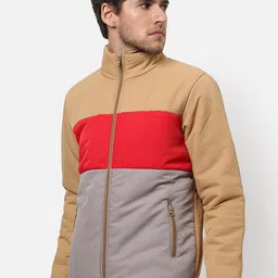 Campus Sutra Men Multicoloured Windcheater Outdoor Bomber Jacket-picture-32