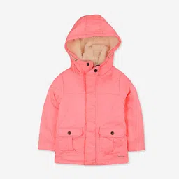 Cherry Crumble Unisex Kids Pink Insulator Padded Jacket-picture-23