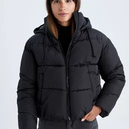 DeFacto Hooded Puffer Jacket-picture-33